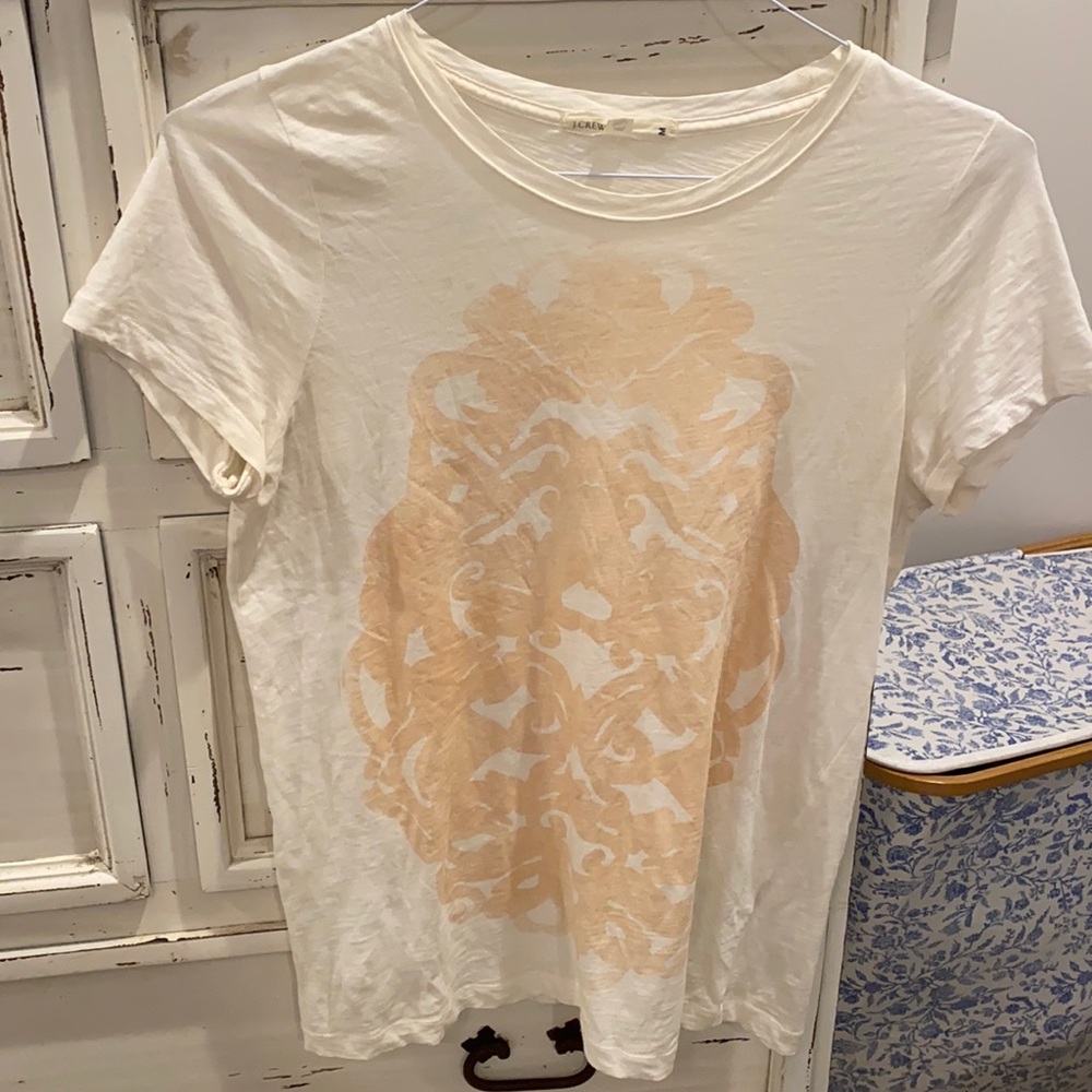 J.Crew 100% cotton tee sz M